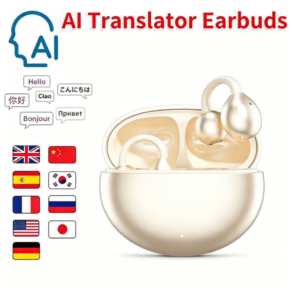 M91 Translator In Real time Open-ear Wireless Earphones TWS Ear Waterproof TWS Headphones